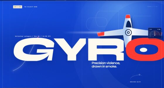 GYRO — The Aerobatic Box — Scroll-driven aerobatic choreography (FABLE/175, room 149)