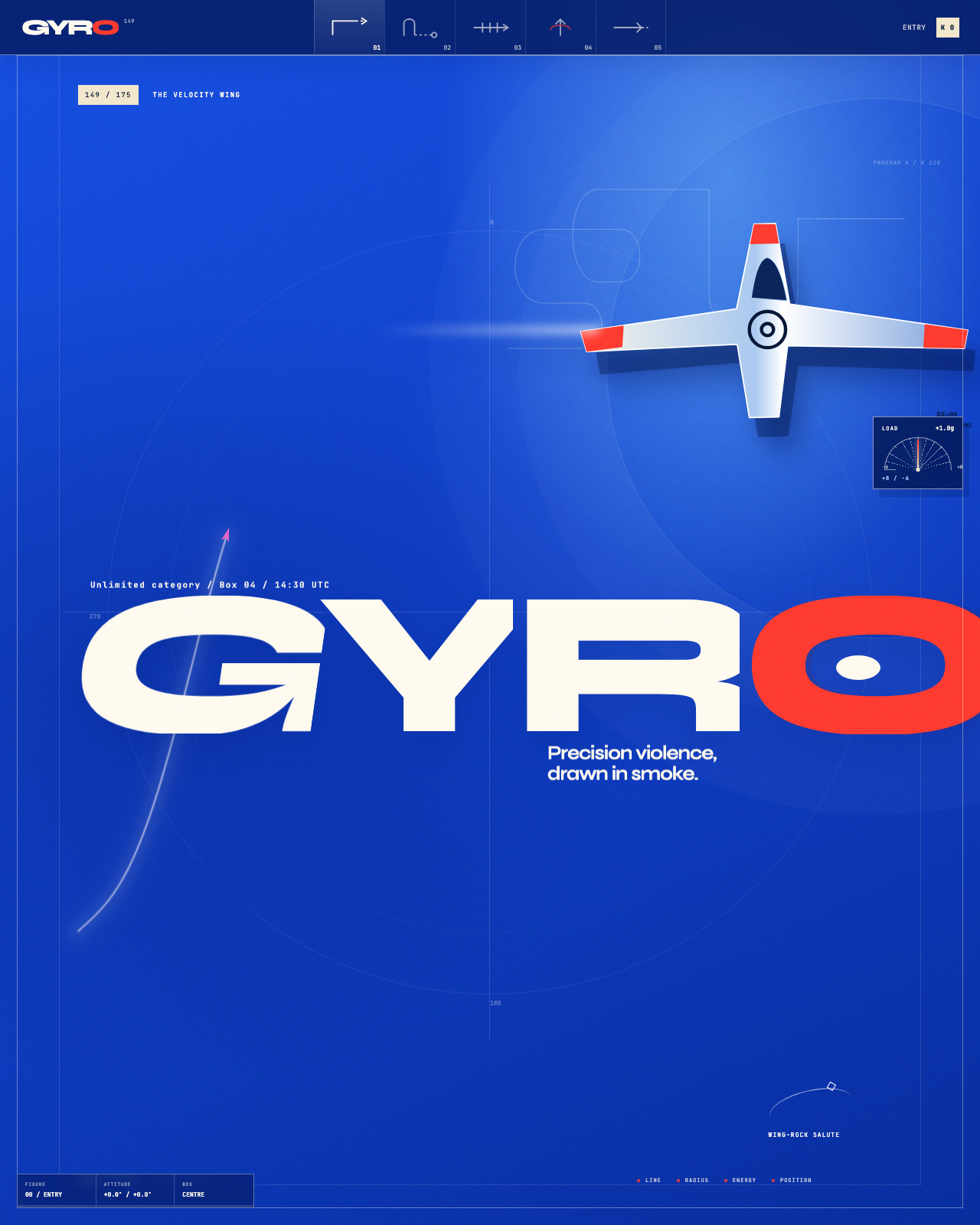 Live view of GYRO — The Aerobatic Box